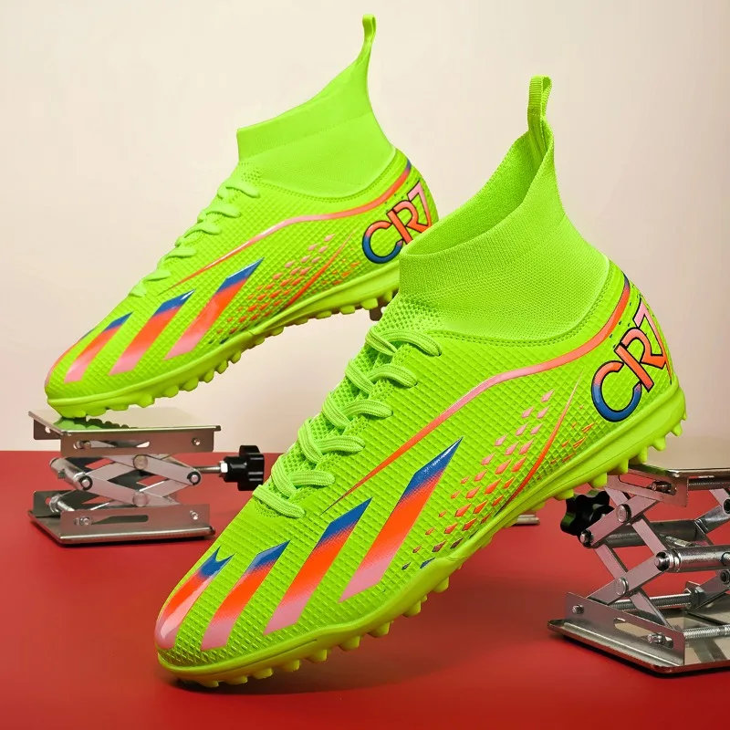 

Soccer Shoes For Men TF/FG Professional Football Shoes Indoor Non-Slip Football Field Boots Fast Sneaker Ultralight Original