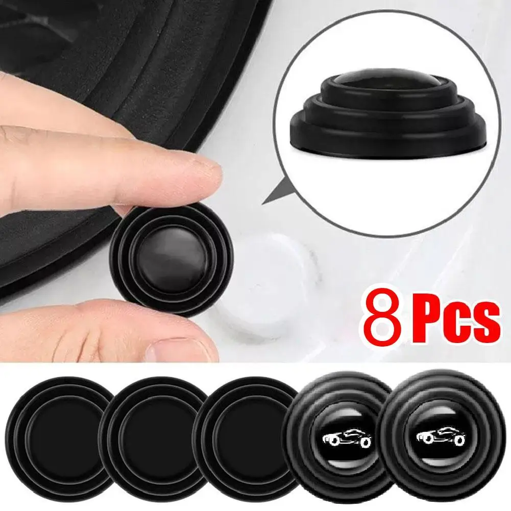 

Car Door Shock-absorbing Cushion Anti-collision Shock Absorbing Gasket for Auto Sound Insulation Adhesive Stickers D5U5