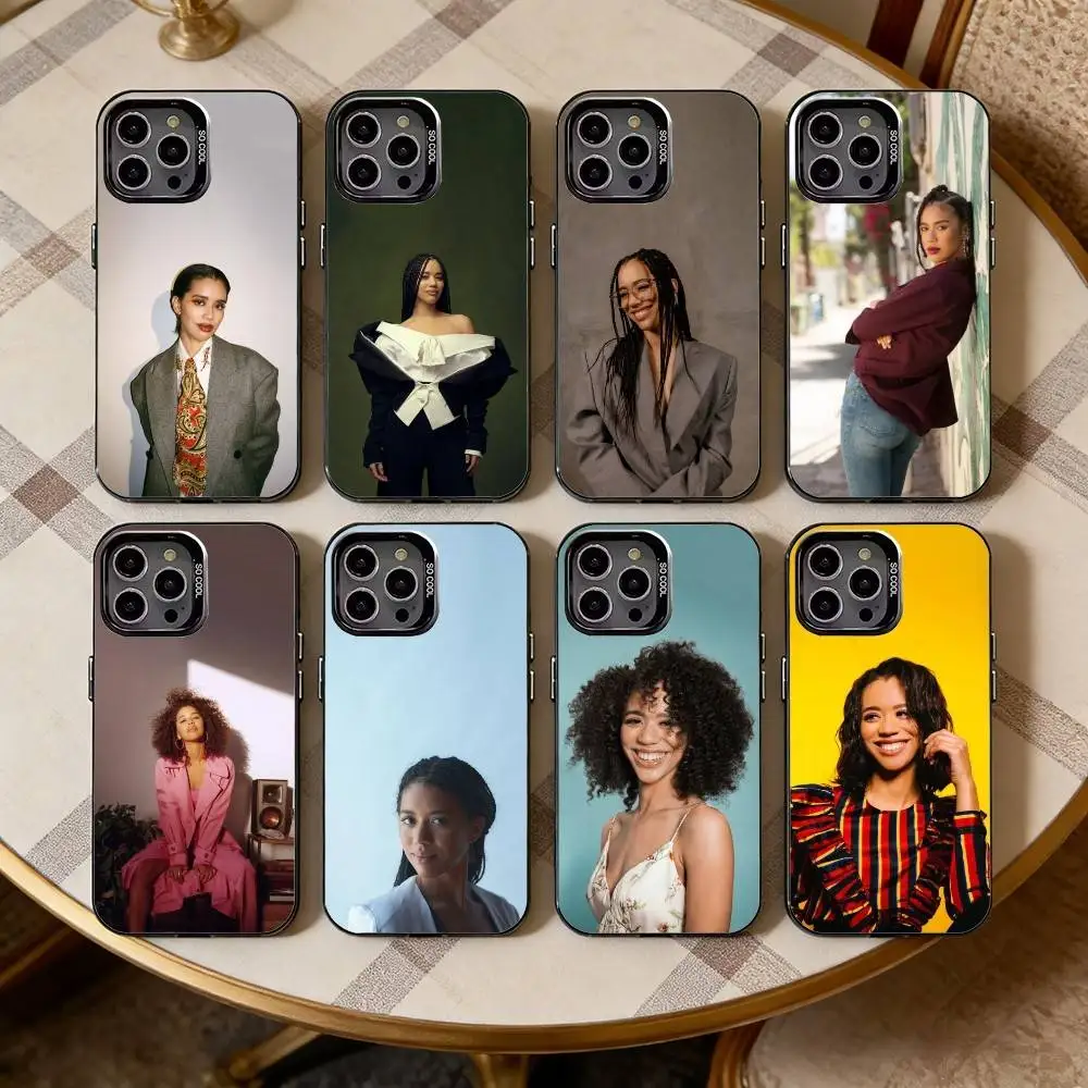 

Jasmin Savoy Brown Black Candy silver phone case Phone Case For iPhone17,16,15,14,13,12,11 Plus,Pro Max