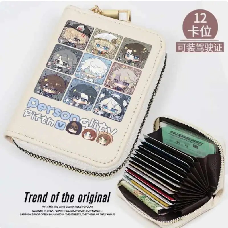 

Anime Eli Clark Identity Ⅴ Fashion Wallet PU Purse Card Coin Zipper Cash Holder Bag Cosplay Gift B1955 Anime