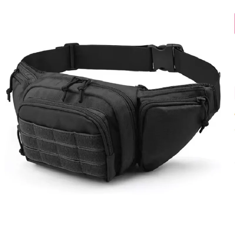 Marsupio tattico casual, borsa portaoggetti multifunzionale, marsupio da allenamento sportivo da corsa per campeggio all\'aperto per uomo donna