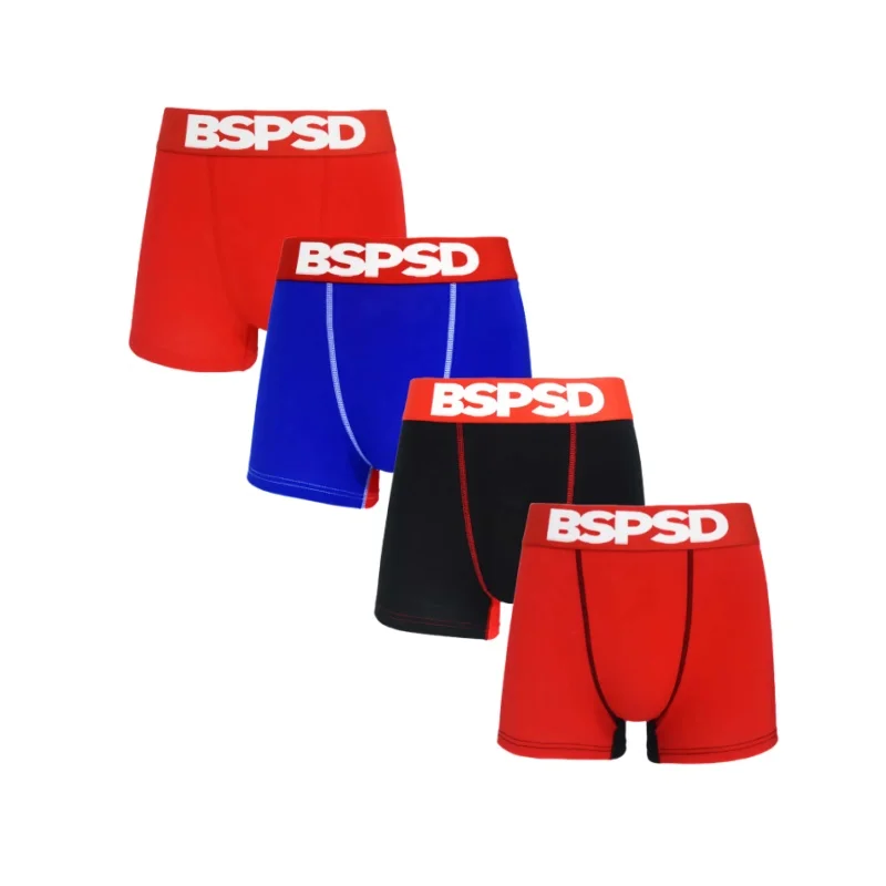 

4Pcs Sexy Men Underwear Boxers Cotton Man Underpants Fashion Patchwork Man Shorts Breathable Panties Lingerie Men Boxer Briefs