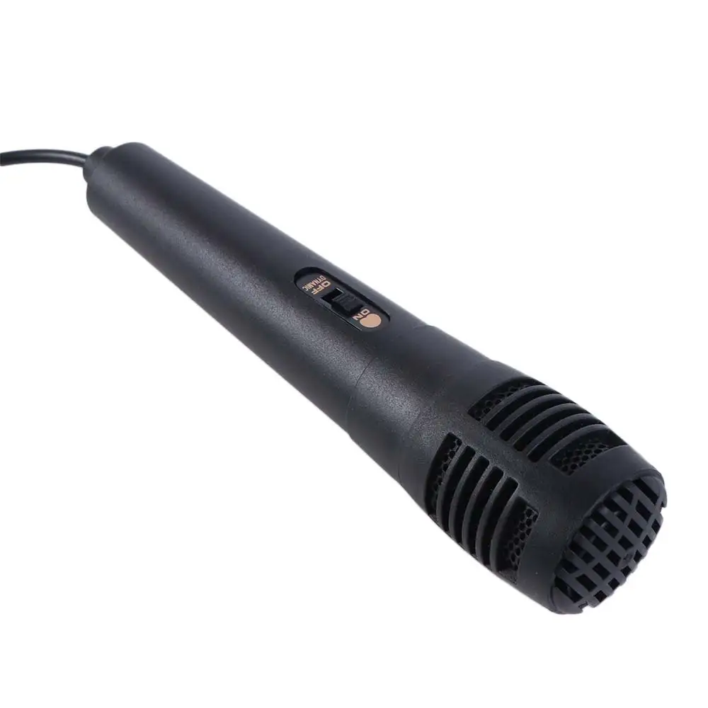

3.5mm\6.5mm Wired Microphone Professional Vocal Mic Dynamic Microphone Black Singing Handheld Microphone Speaker\Amplifier