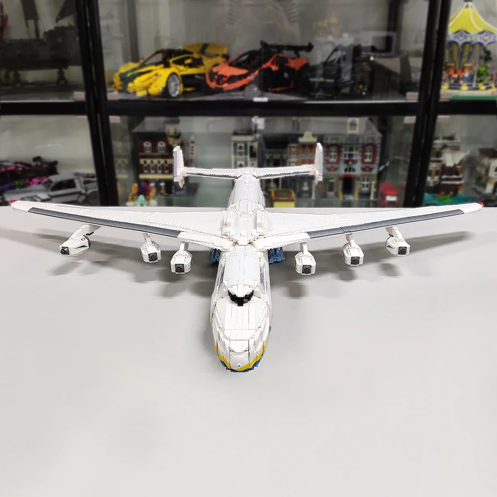 

AN-225 Large Transport Aircraft Model Building Blocks Big Size 5350PCS Brick Airplane Architecture Set Assembly Kid Toy For Gift