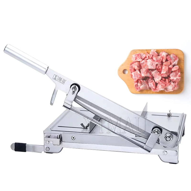 Commercial Manual Lamb Slicer Bone Cutting Machine Beef Mutton Rolls Cutter Meat Slicer Kitchen Gadgets Household