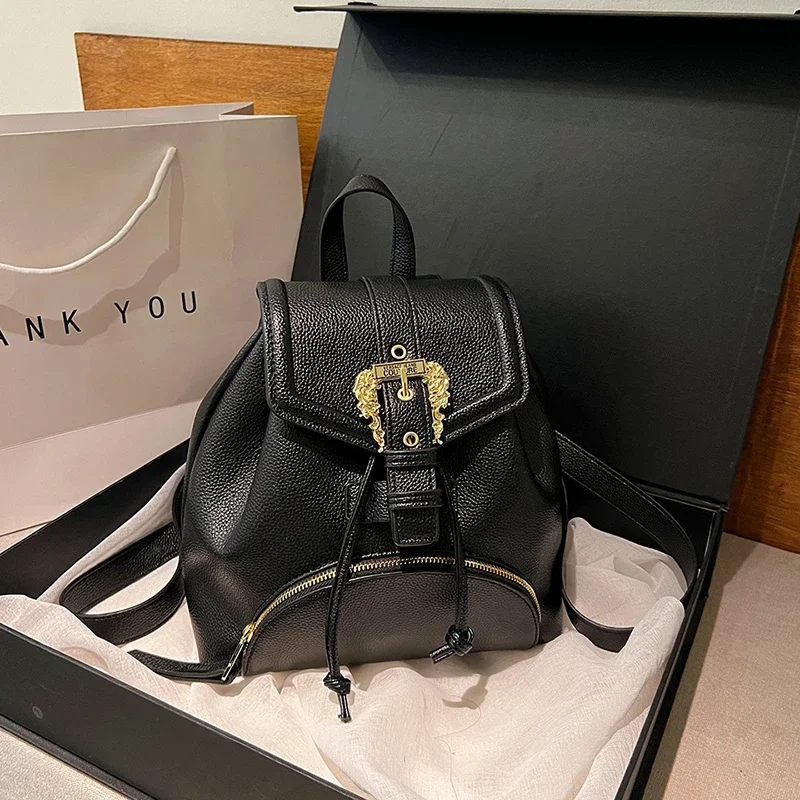 

Luxury Brand Women's Genuine Leather Crossbody Bag For Ladies - Popular Classic Elegant Shoulder Handbag Fashion Accessory