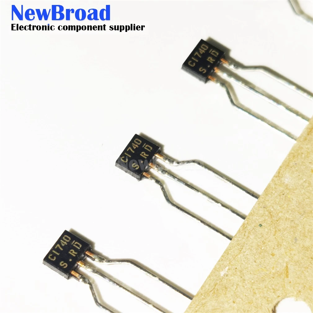 20PCS C1740 C1740S 2SC1740S TO-92S 2SC1740STPR C1740S-R NPN Medium Power Transistor