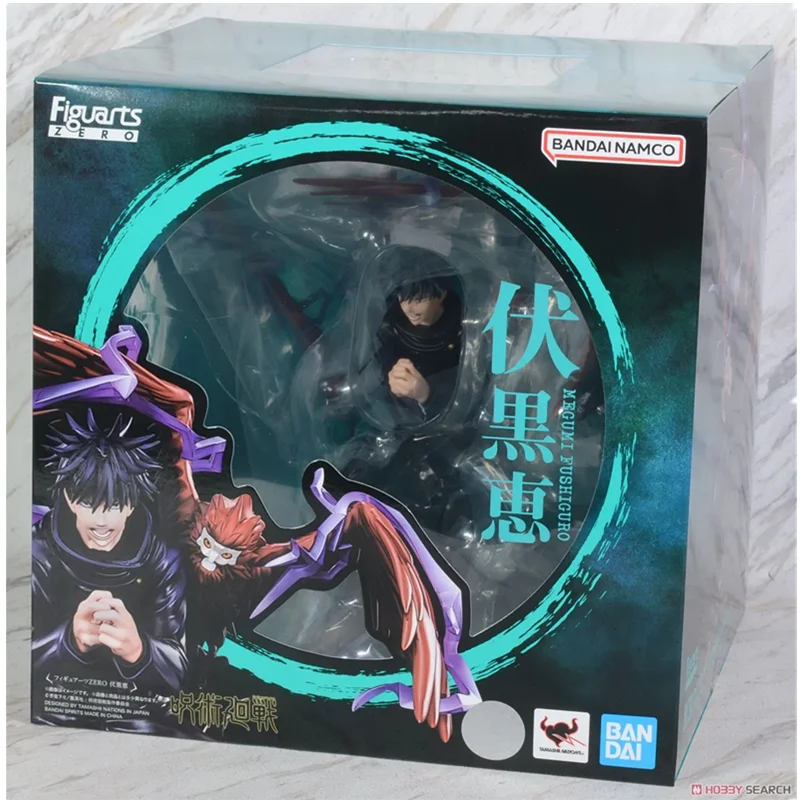 In stock Bandai Original Genuine Figure Figuarts Zero Fz Fushiguro Megumi Jujutsu Kaisen 21cm PVC Anime Model Colletion Toys