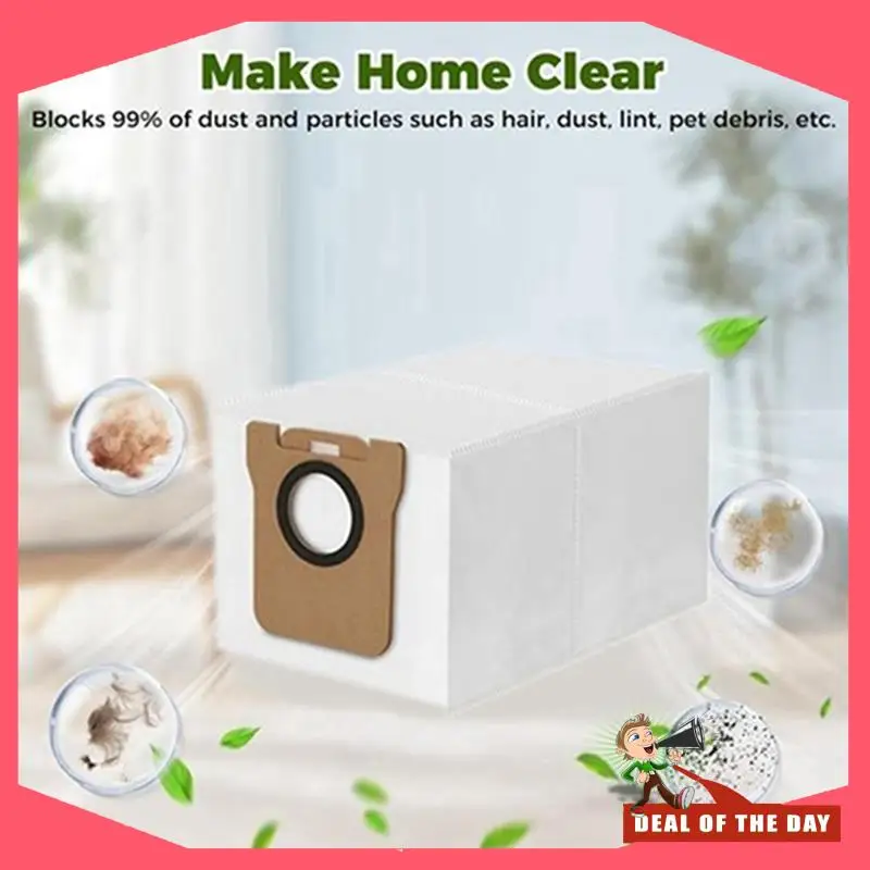 24-Hour Delivery 32PCS Replacement Bundle For JONR P20 PRO Robot Vacuum Cleaner- Main Brush, Side Brush, Mop Cloth, Dust Bag