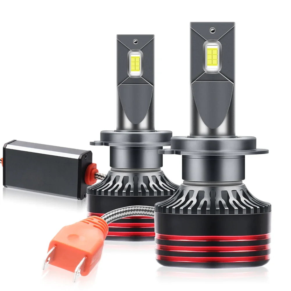 PAMPSEE H1 H7 H4 H11 Canbus Bulb Led Lamp CSP 3570 High Power Car Headlight HB3 HB4 9005 9006 Fog Light 300W 30000LM 6000K M8