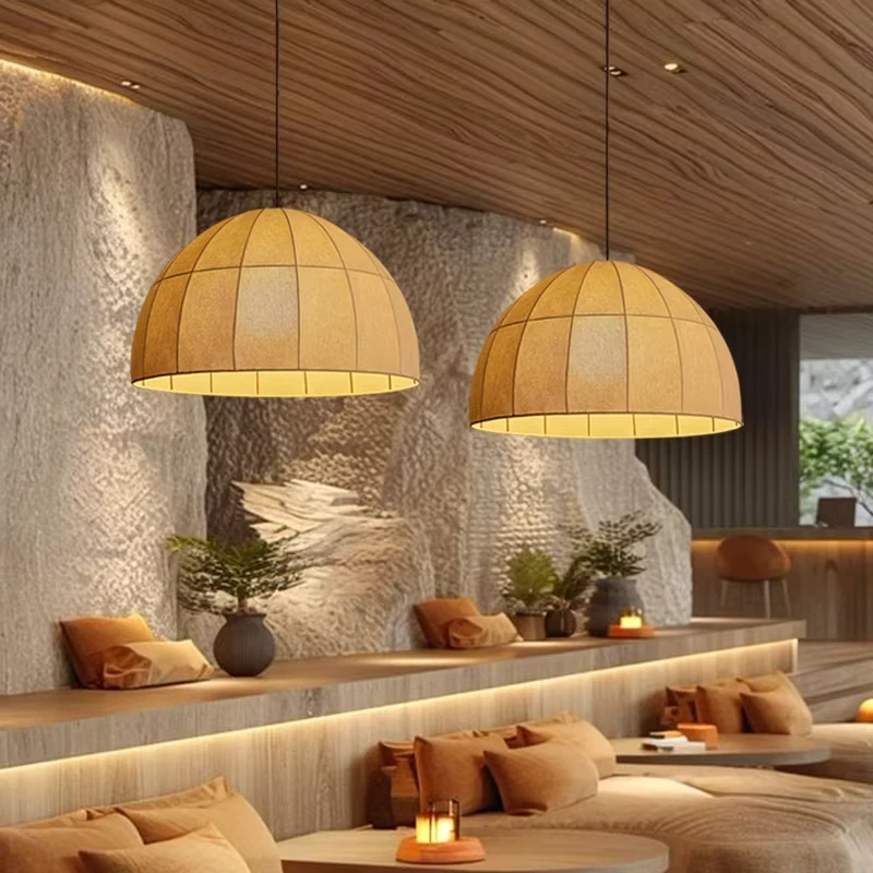 Chandelier Lighting Wabi Sabi Led Ceiling Pendant Lights Lustre Bedroom Bar Restauran Droplight Home Decor Hanging Lamp Fixtures