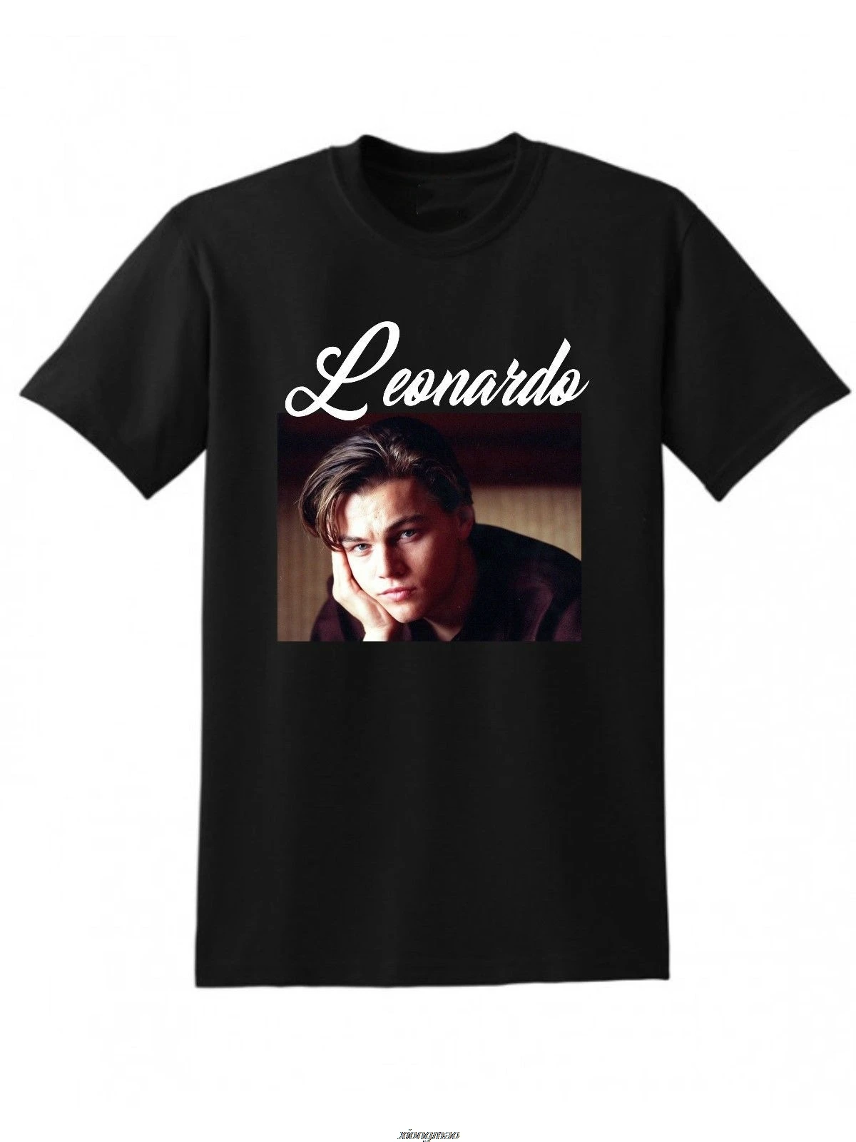 Leonardo Di Caprio T-shirt,Amercian Actor,Films - free delivery Rude Top Tee Round Neck