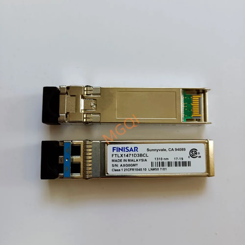 Finisar 10g Fiber Module FTLX1471D3BCL/LR 1310NM 10G SFP 10KM switch adapter/10g sfp+ Single mode optical transceiver/10g lr sfp