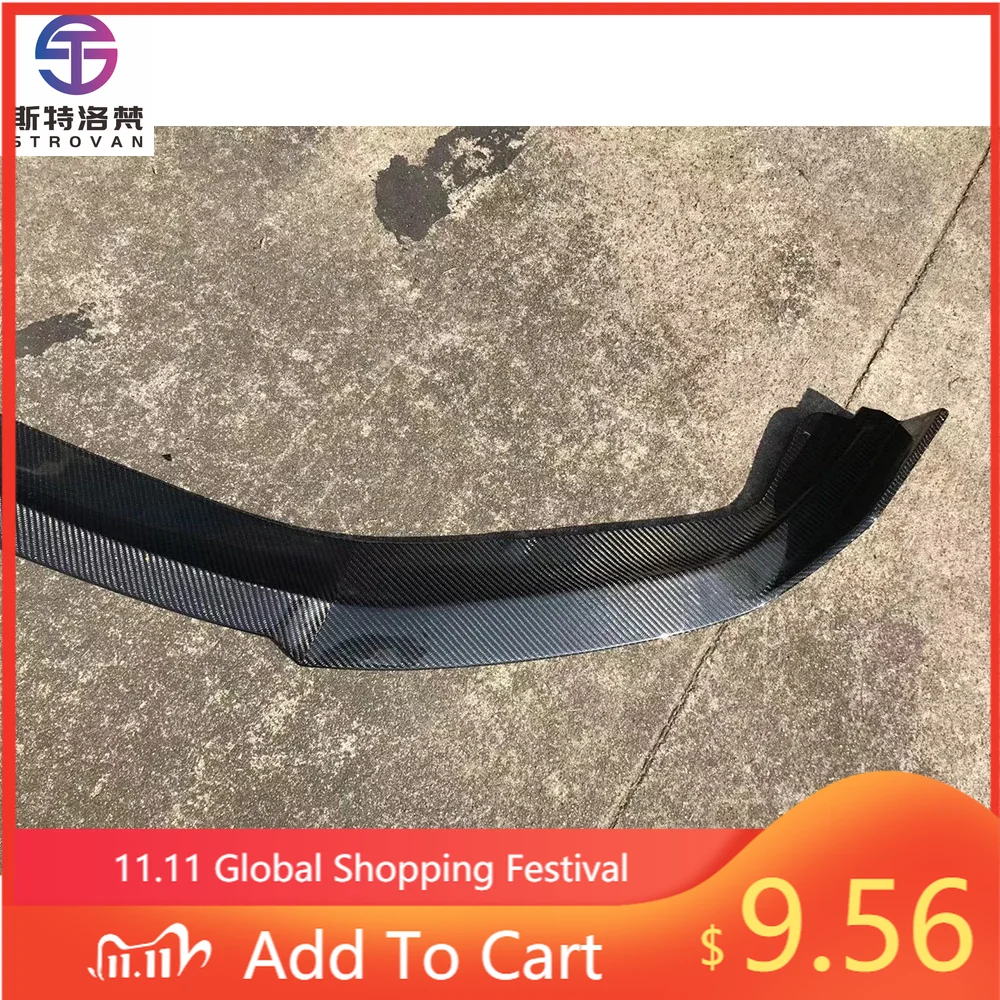 

STLF Two Side Carbon Fiber Front Bumper Chin Lip Splitter for Porsches Panamera 970 GTS Turbo S 09-16