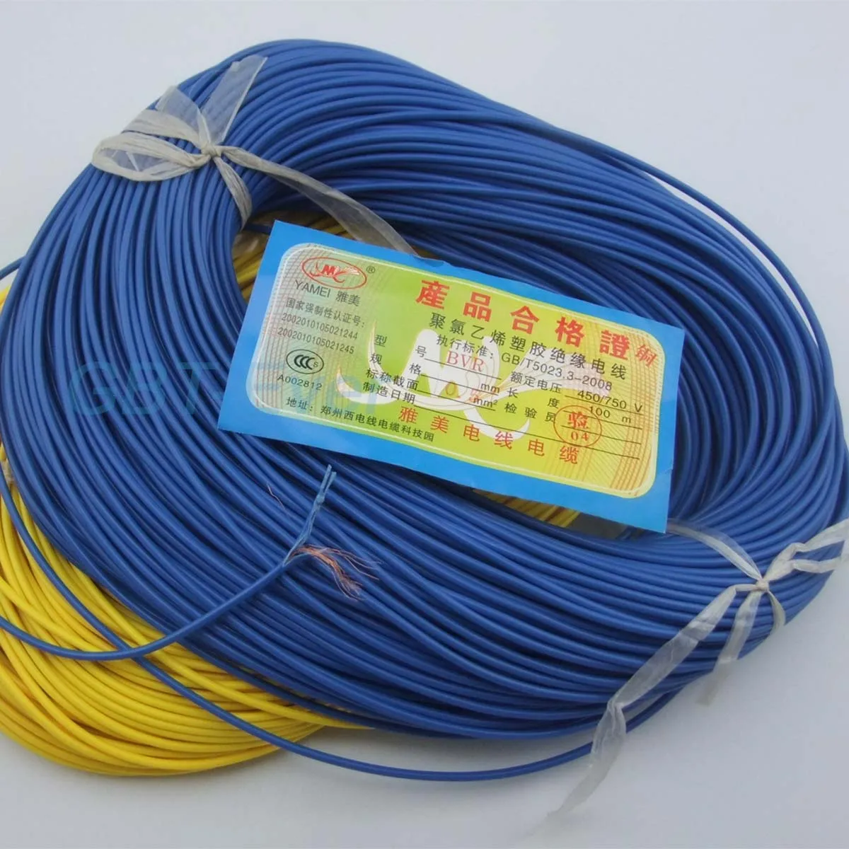 1 Meter 0.5 Square Millimeter Copper Core Wire Electronic Light Box Wire Blue Extra Thick All Copper Core Connecting Wire