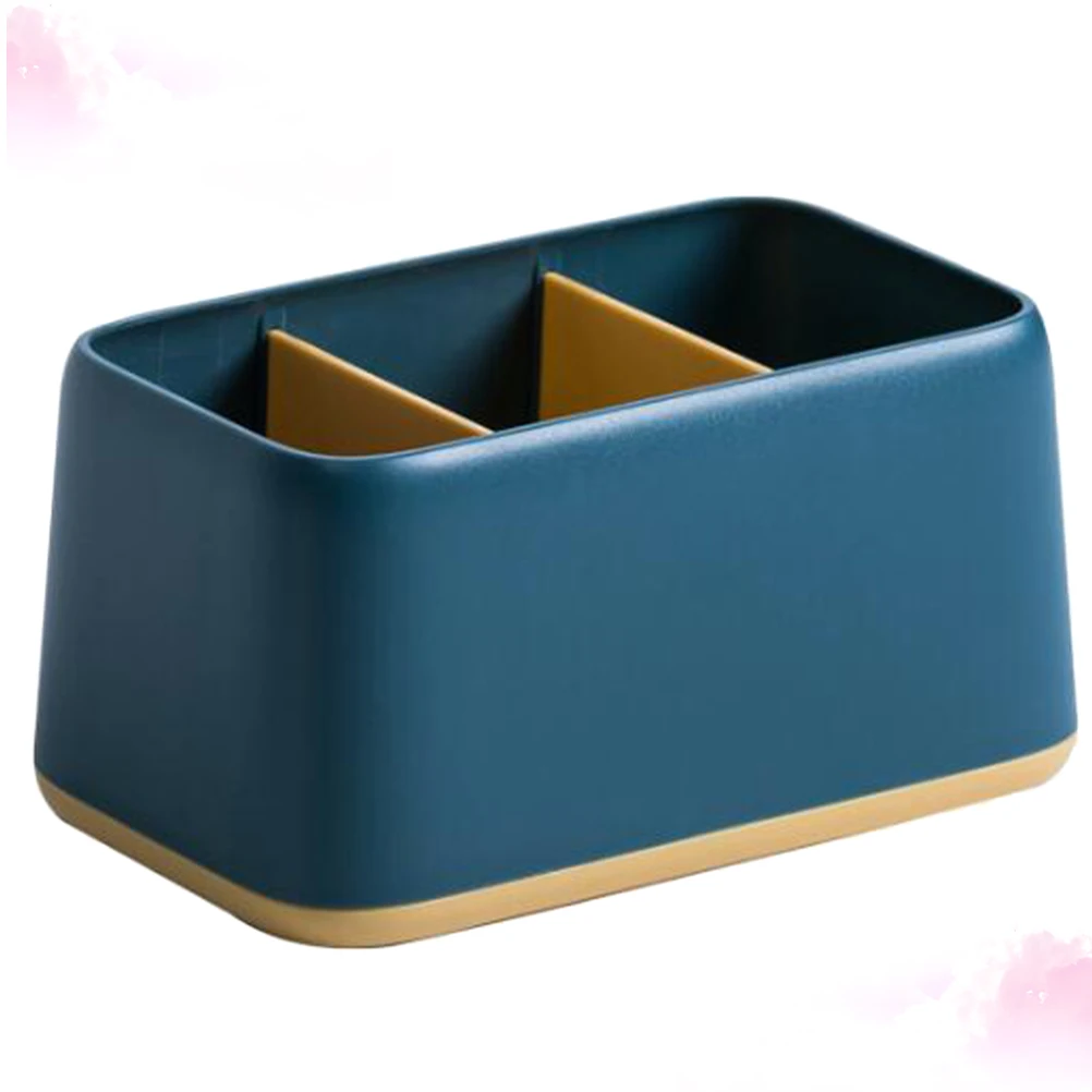 

Remote Control Storage Box Material Multi Grids ganizer Container Home Accessories Blue Color Gift Packaging
