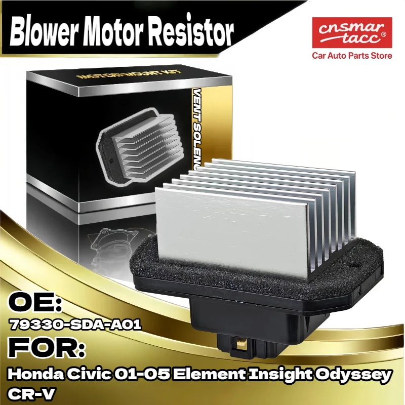 

79330 SDA A01 AC Blower Motor Resistor for Honda Civic 2001 2005 Element Insight Odyssey CR V