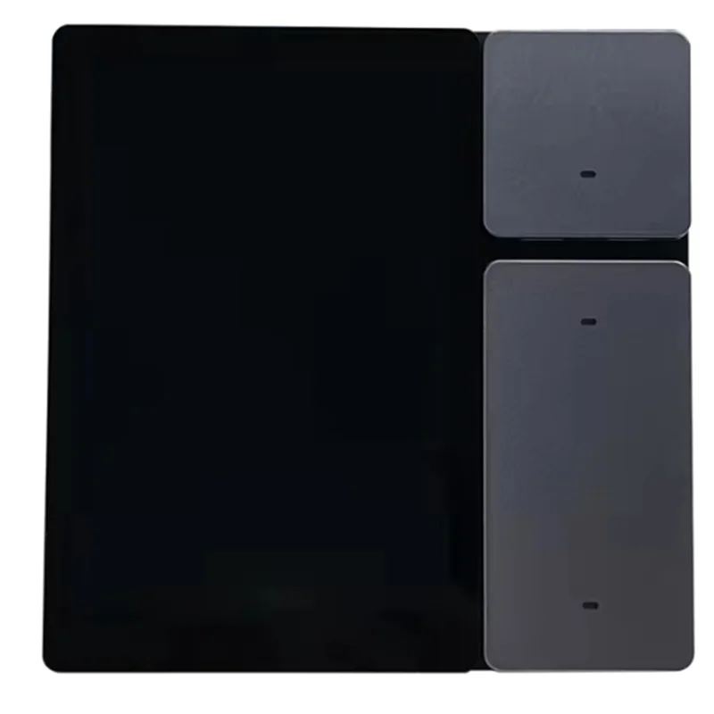 Abgi-tuya para casa inteligente para controle de casa inteligente 3.5 Polegada mini painel de controle com controle ir interruptor de relé de 3 gangues