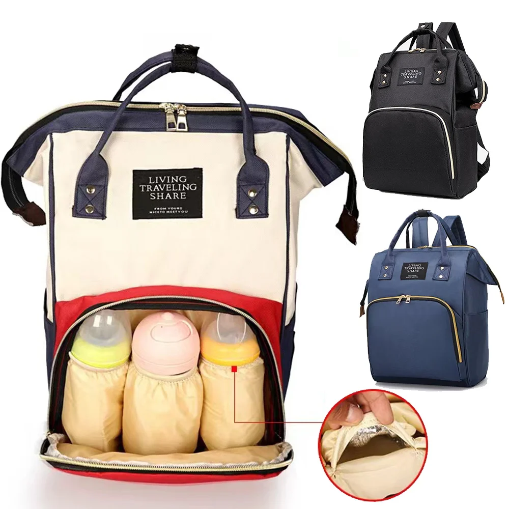 Comoda borsa per pannolini impermeabile multifunzionale per bambini per zaino per ragazzi e ragazze Borsa da viaggio impermeabile per necessità