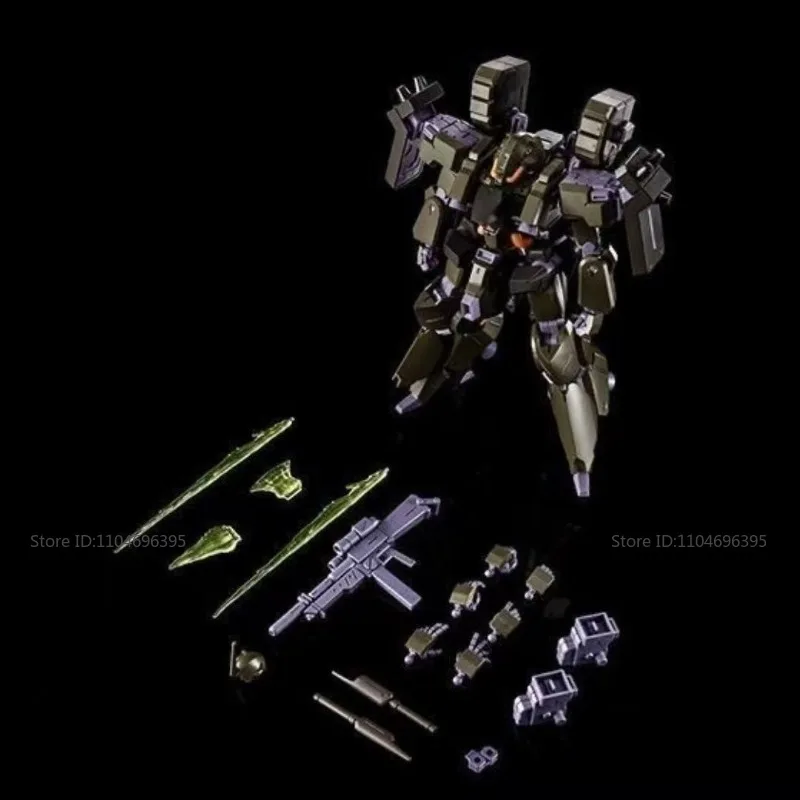 ชุดโมเดลของแท้จาก Bandai AMX-014R Reben-Wolf A.O.Z รุ่น RE-BOOT โมเดลฟิกเกอร์อนิเมะแบบประกอบเอง ของเล่นสะสมสำหรับเด็กผู้ชาย