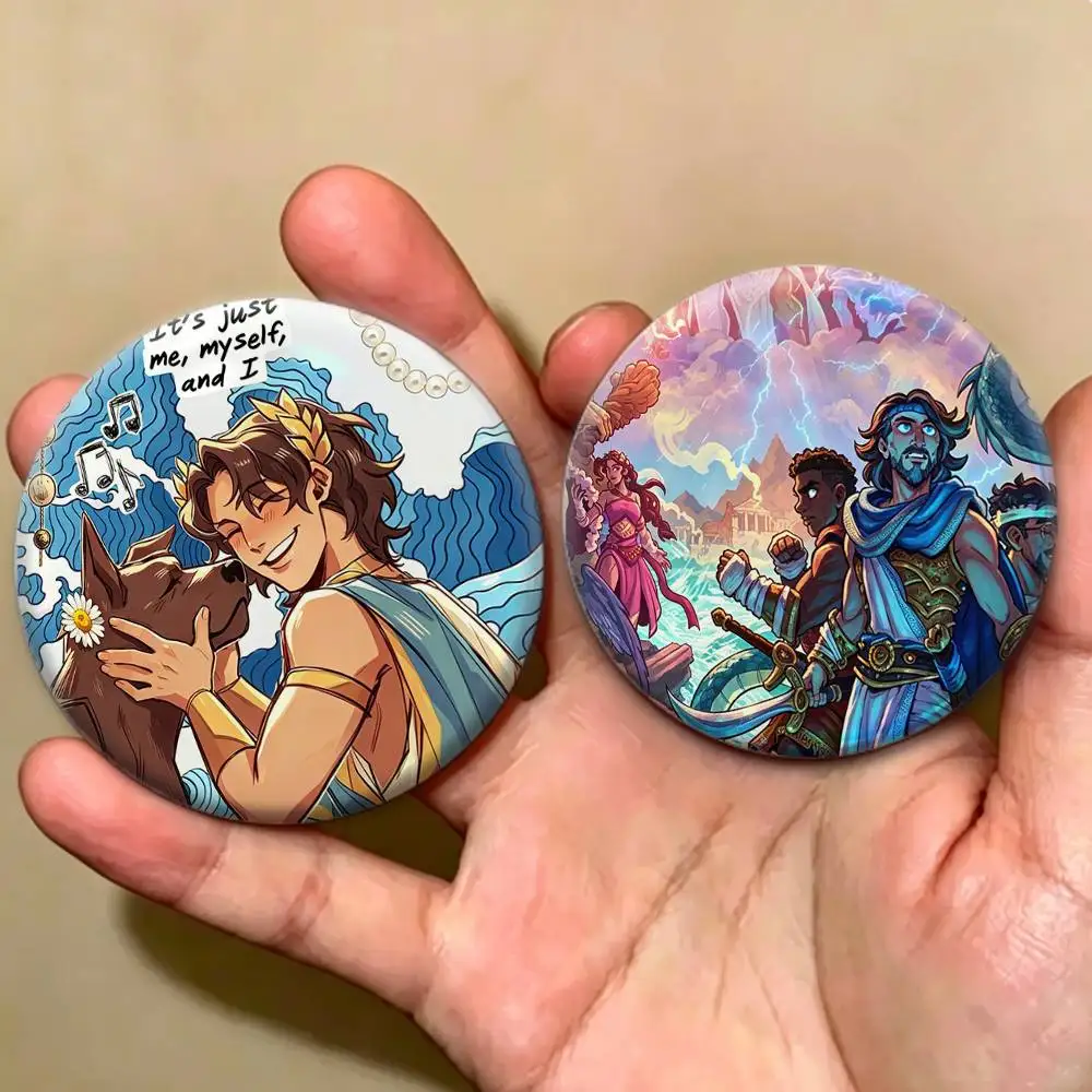 Ancient Greek Myth Concept Musical EPIC The Musical   Badges Creative Tinplate Button PinsBrooch Badge Clothes Backpack