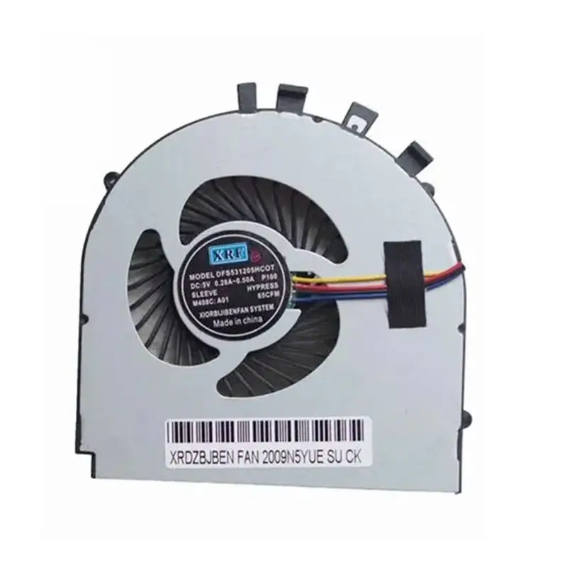 Novo ventilador de refrigeração da cpu para asus a450 k450j k450v a450j f450j x450 x450jf k552v a550v a450e a450lc f450 notebook cooler 4pin