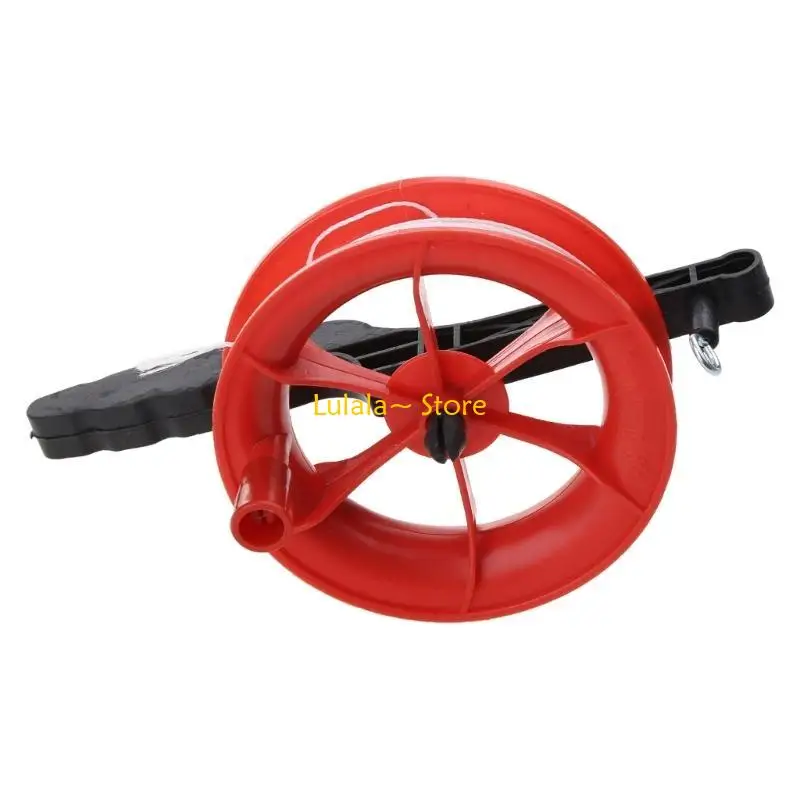 Y4QA กลางแจ้ง Ball แบริ่งล้อ Kite Winder เครื่องมือ Reel Handle Line String 60M Winder