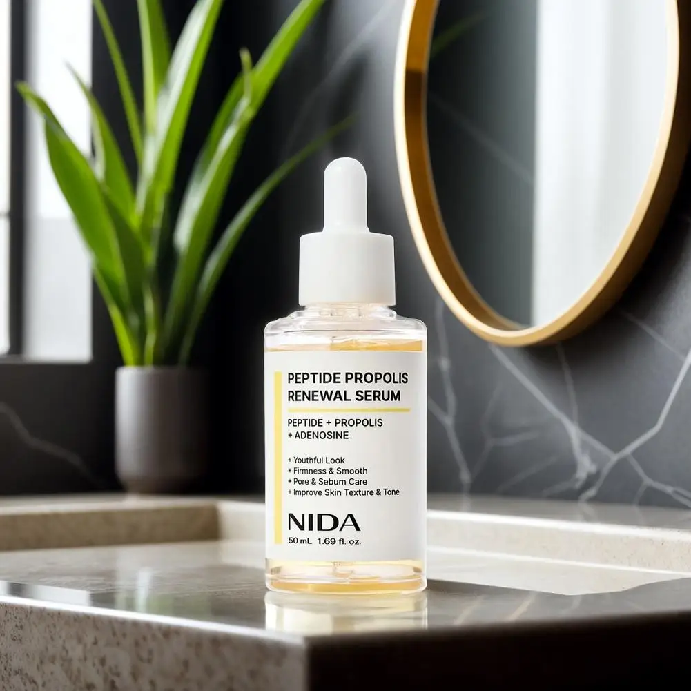 NIDA – sérum à l'essence de Propolis, gomme d'abeille, liquide pour le visage, rajeunissement de la peau, hydratant en profondeur, répare la barrière cutanée, apaise