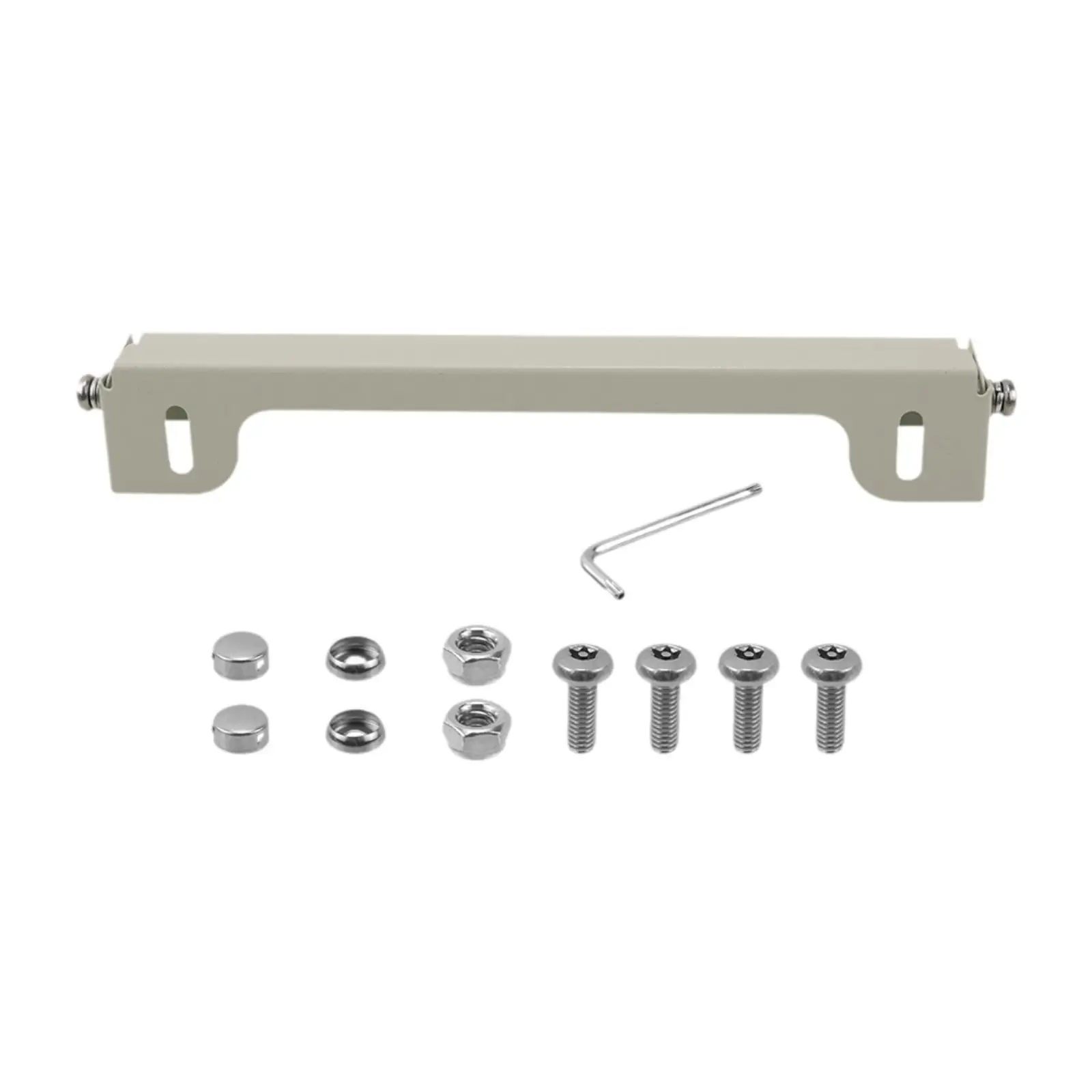 

License Plate Mount Bracket Premium Repalce Sturdy Car Tag Frame Car License Plate Anti Theft Screw Set for Rvs Cars Truck