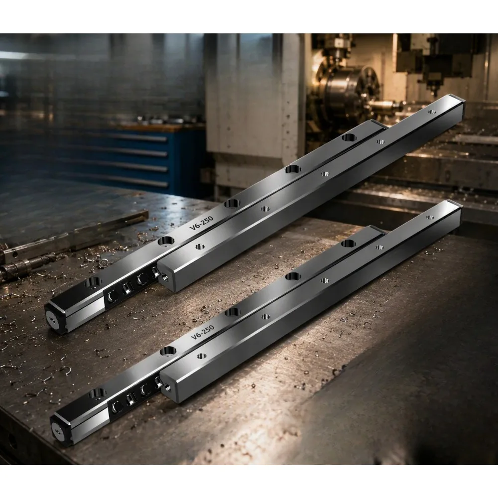 VR6-100/150/200/300/6200T CRW Crossed Roller Guide Rail High Precision Linear Guide Replacement