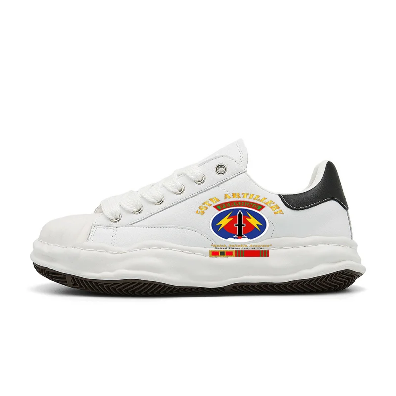 

56th Artillery Pershing W Svc MedalsVintage Fashion Street Sneakers，The design is retro, stylish, comfortable, and versatile，Sui