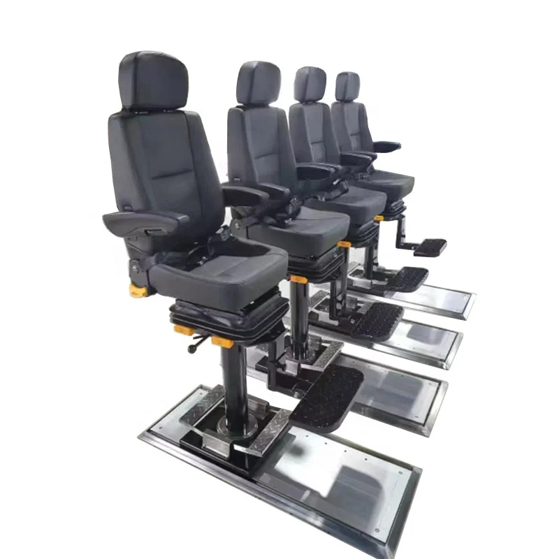 

Marine Driving Chair Boat Captain Seats pilot Chair Slider Ship pilot Chair with Sliding Rail