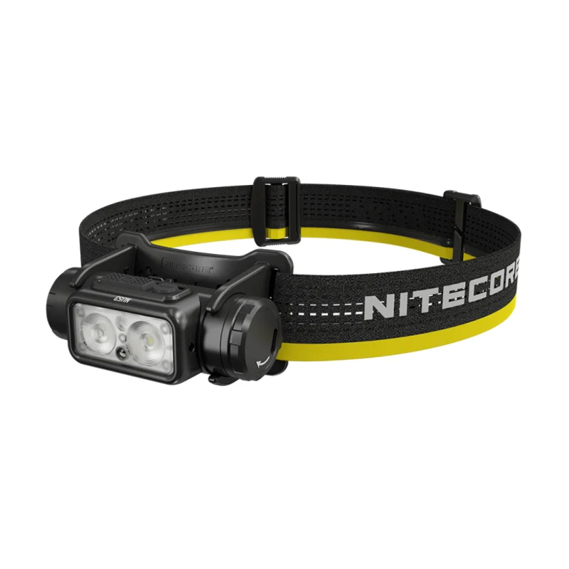 Imagem -02 - Farol Recarregável Nitecore Nu53 1800lumens x Leds Nitelab Uhe Bateria Integrada de 6000mah Caminhada Trekking Corrida de Trilha