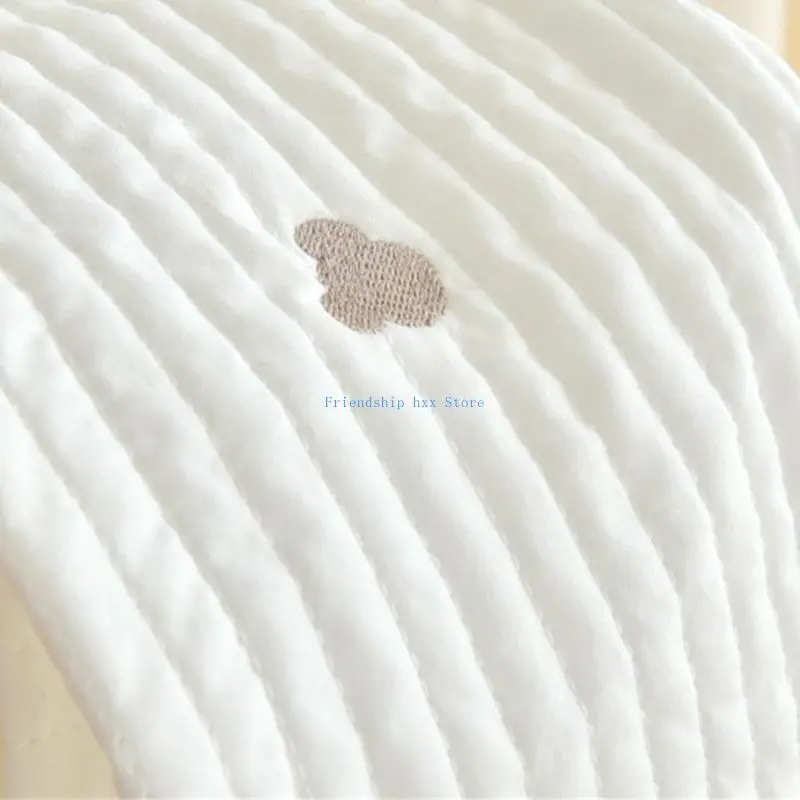 F1CB Baby Cot Bedside Pocket Consery Storage لتنظيم الحفاضات والزجاجات