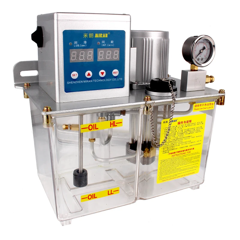 MIRAN Self-control Automatic Oil Grease Lubrication Pump Electric Lubricating Pump
