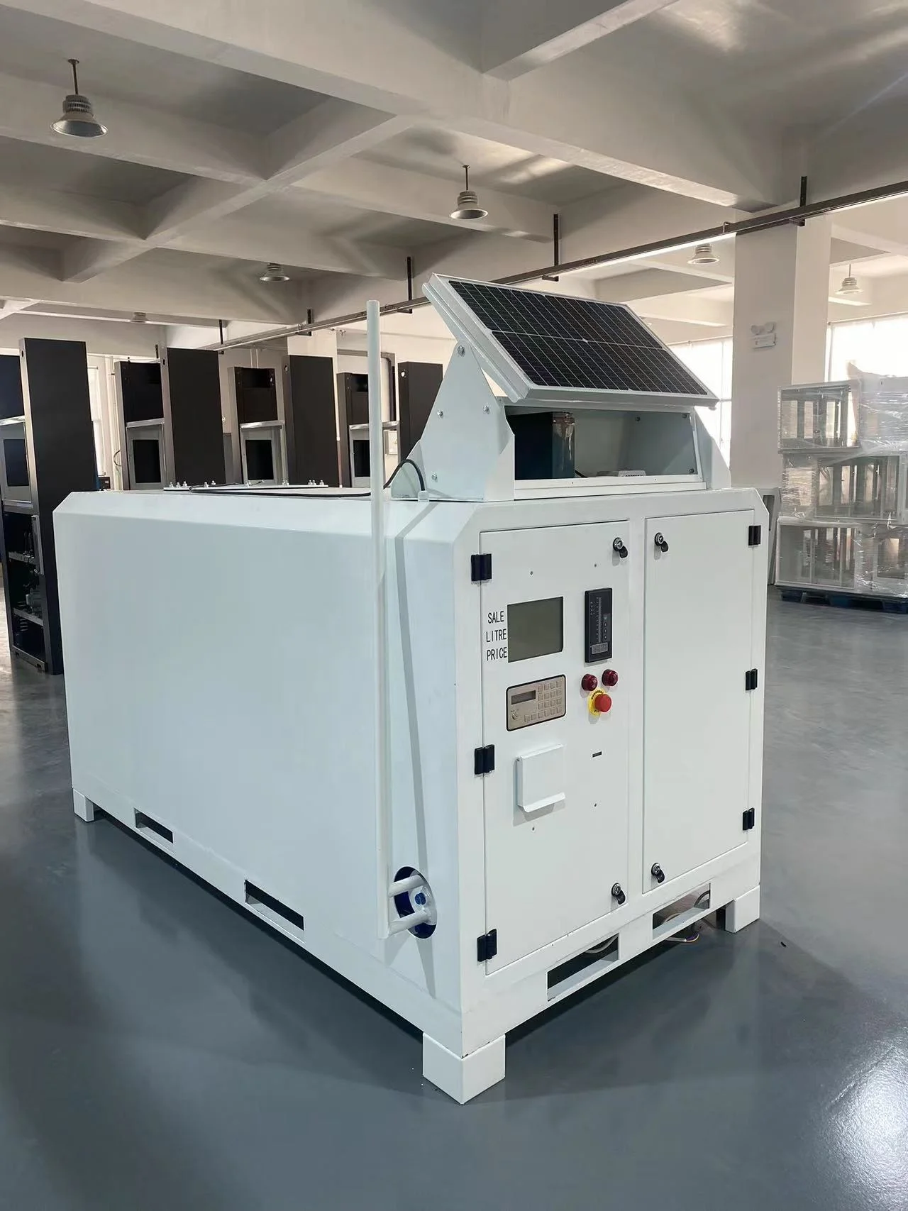 Skid Series 4000L 5000L 6000L Small Mobile Gas Station Mini Fuel Dispenser Mobile Gas Station Dc 12v Mobile Gas Station Solar