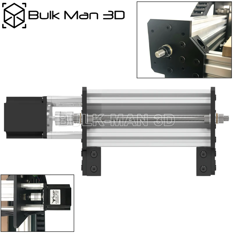 

20%OFF BulkMan 3D Tingle Enhanced Tensioning System with Upgraded Longer Lead Screws for Screw Driven Workbee CNC Machine