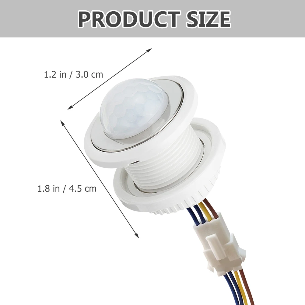 

PVC Motion Controller for LED Lights Fans Doorbells infrared switch sensor led strip controller motion