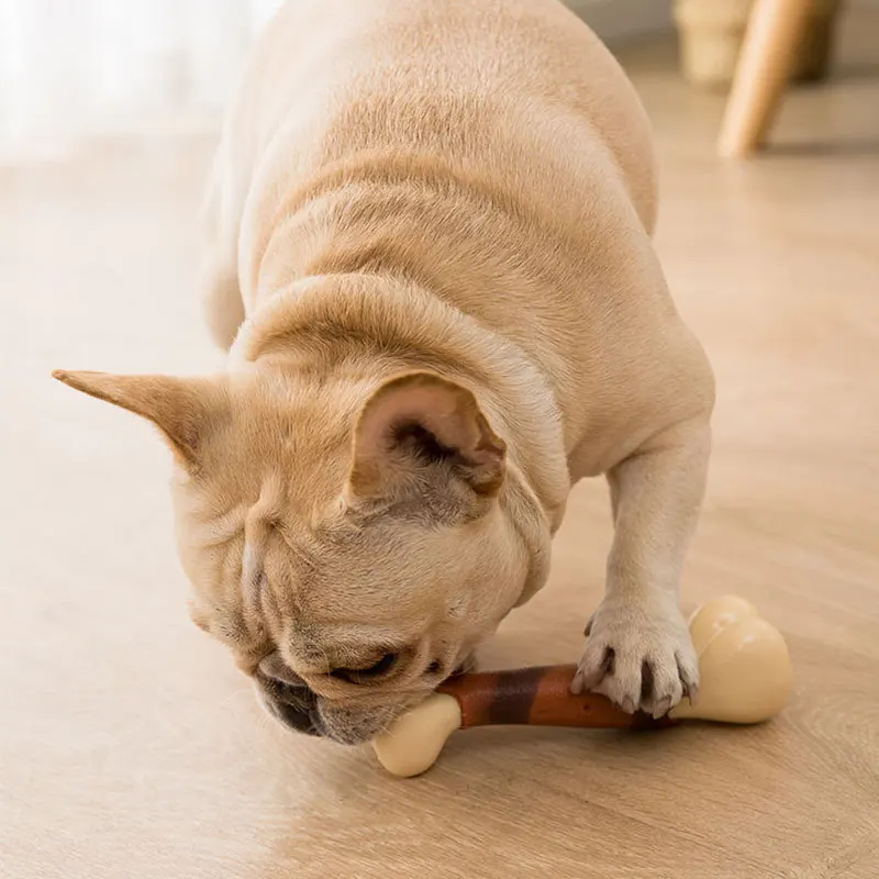 Dog Bite-Resistant Bone Toy Puppies Large Dog Labrador Dog Bite Pet Supplies Molar Stick