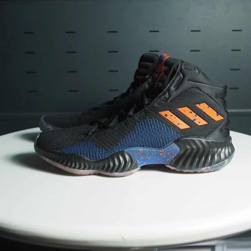 pro Bounce Zapatos de baloncesto de caña alta para hombre FW5744 Tela transpirable, resistente al desgaste y duradera Versión actualizada de Bounce
