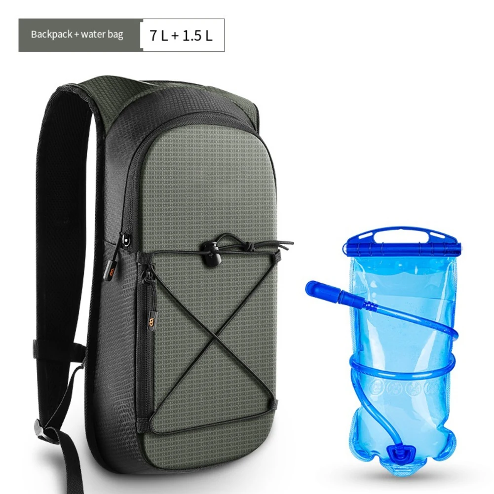 

Hiking Adventures Gray Hiking Backpack Lightweight Hydration Backpack Backpack Insulated Backpack 7-liter Capacity