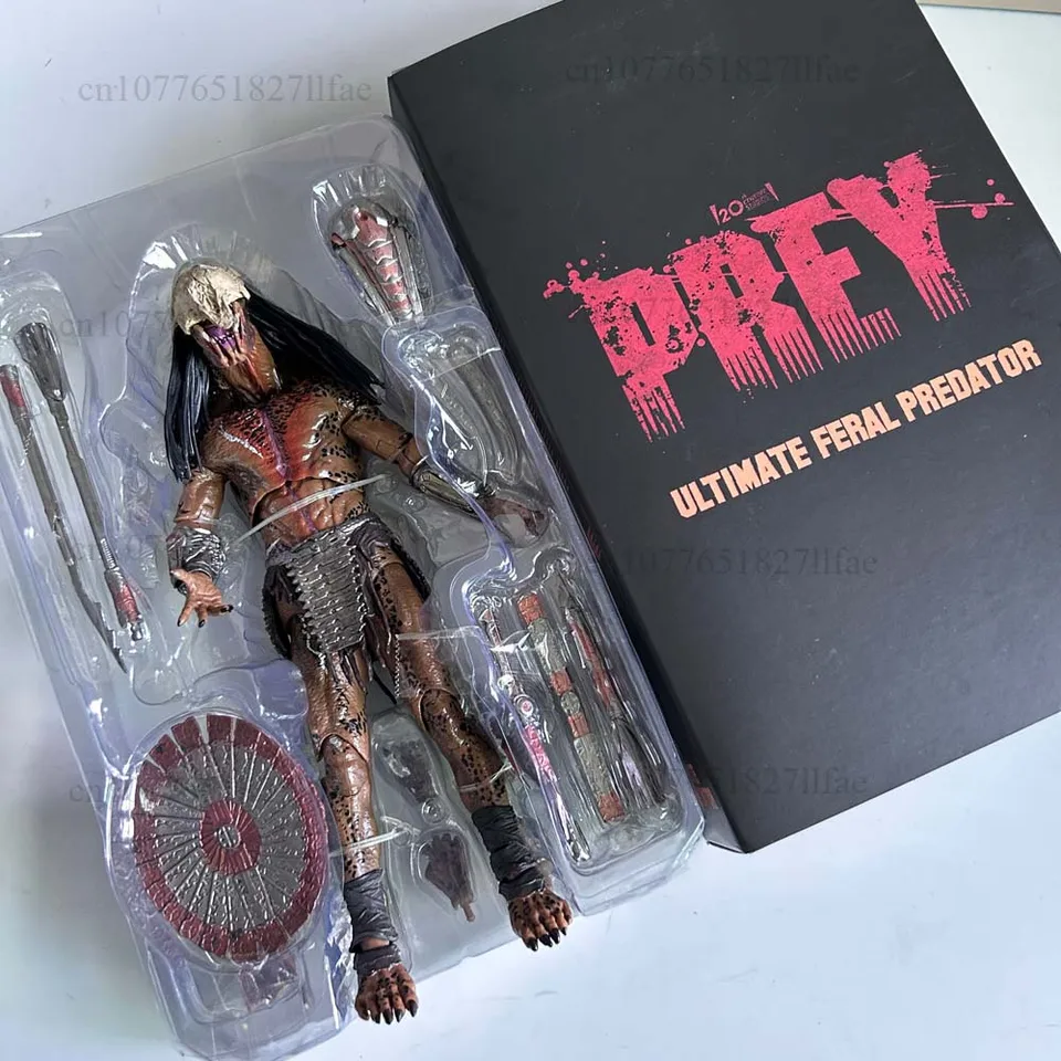 NECA Figure Prey Ultimate Feral Predator Action Figure Model Toys