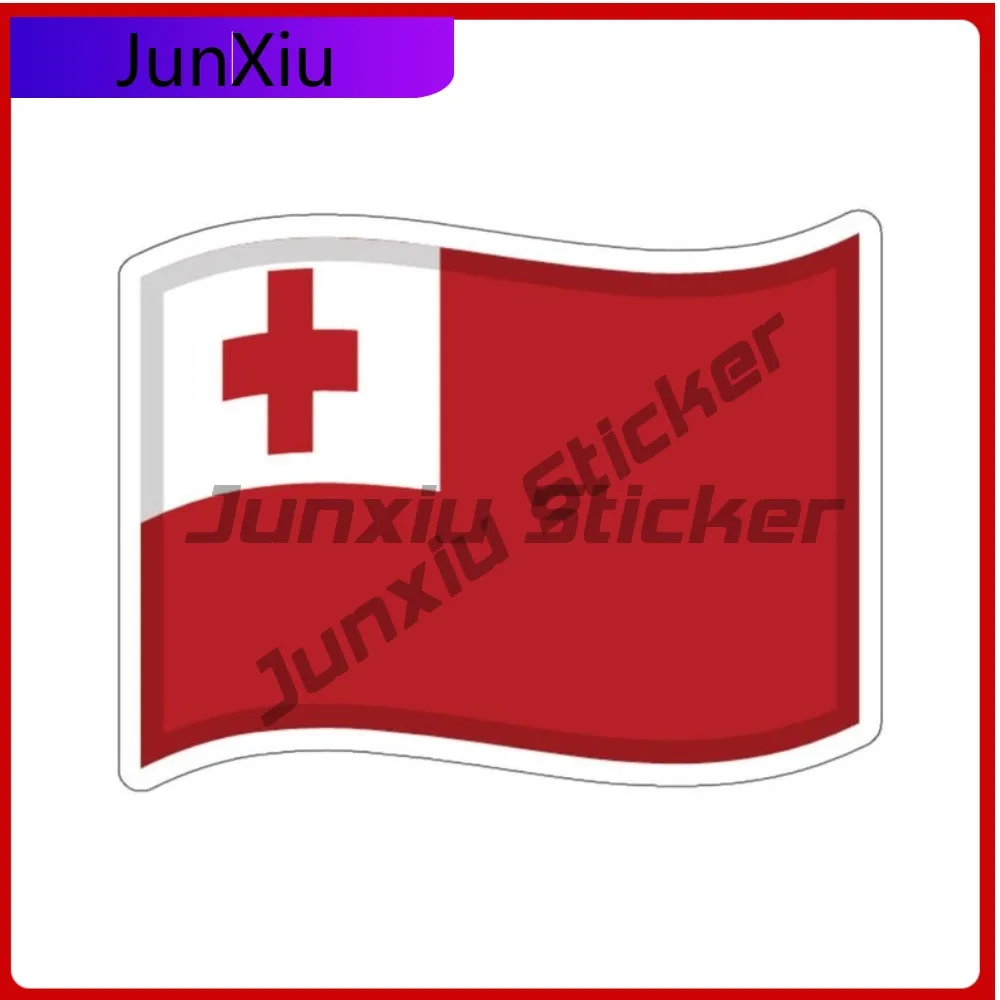

Tonga Flag Sicker Tongan Flag Decal Accessories Decoration For Bumper Bodywork Windshield Guitar Suv Laptop Phone/phone Case Pvc