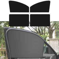 Black Magnetic Car Window Sunshade Double Sides Summer UV Protection Curtains Sun Shield Auto Cover Diy Accessories