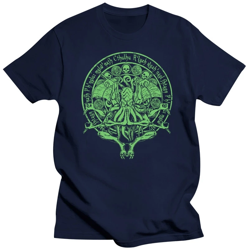 Men T shirt The Idol - Cthulhu Green Variant for funny t-shirt novelty tshirt women