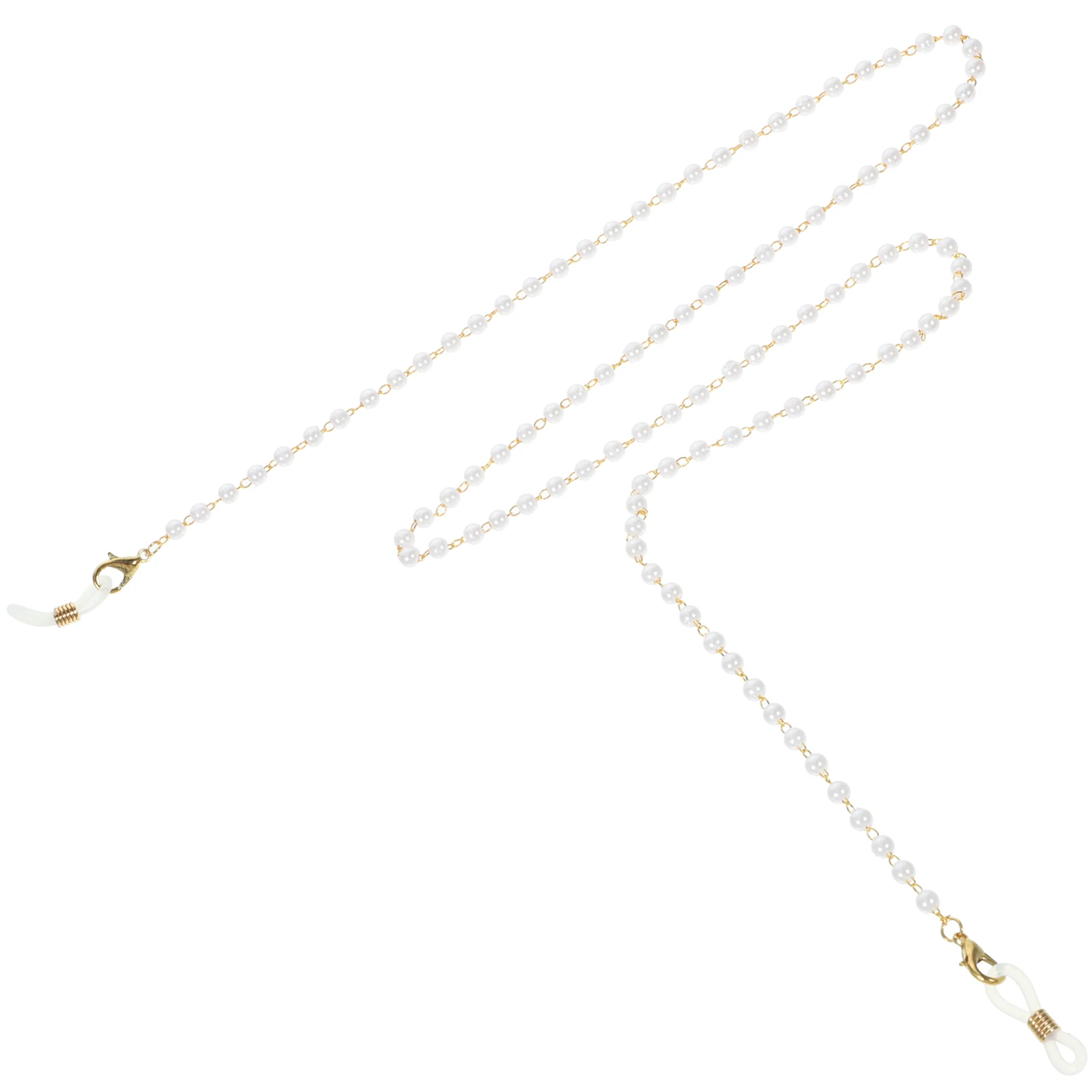 

Pearl Beaded Beaded Chain Holder Eyeglass Strap Keeps Pearl Glasses Neck Holder Glasses Secure For Sports Outdoor
