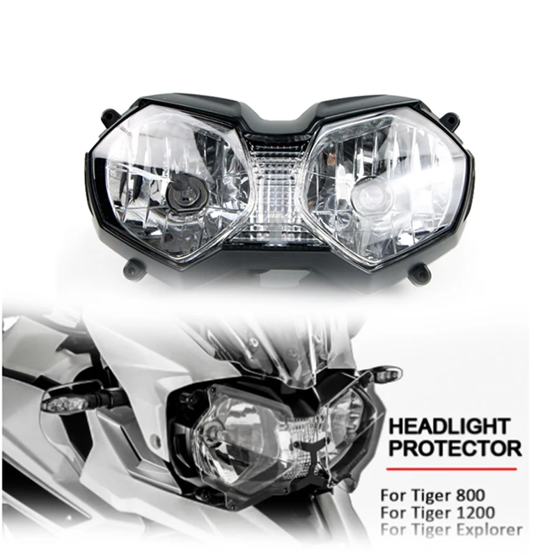 TIGER800 TIGER1200 Motorcycle Front Headlight Headlamp Head Light Assembly For Triumph TIGER 800 XC XR 1200 Explorer 2010-2018