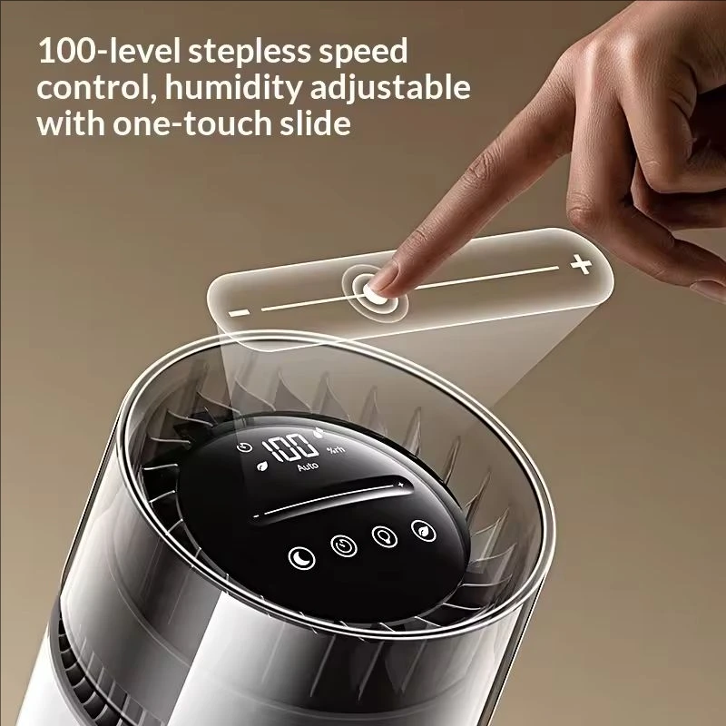 5L Mist-Free Humidifier Air Purifier HEPA Negative Ion Two Color Light Odor Removal Air Cleaner Bedroom Aroma Diffuser