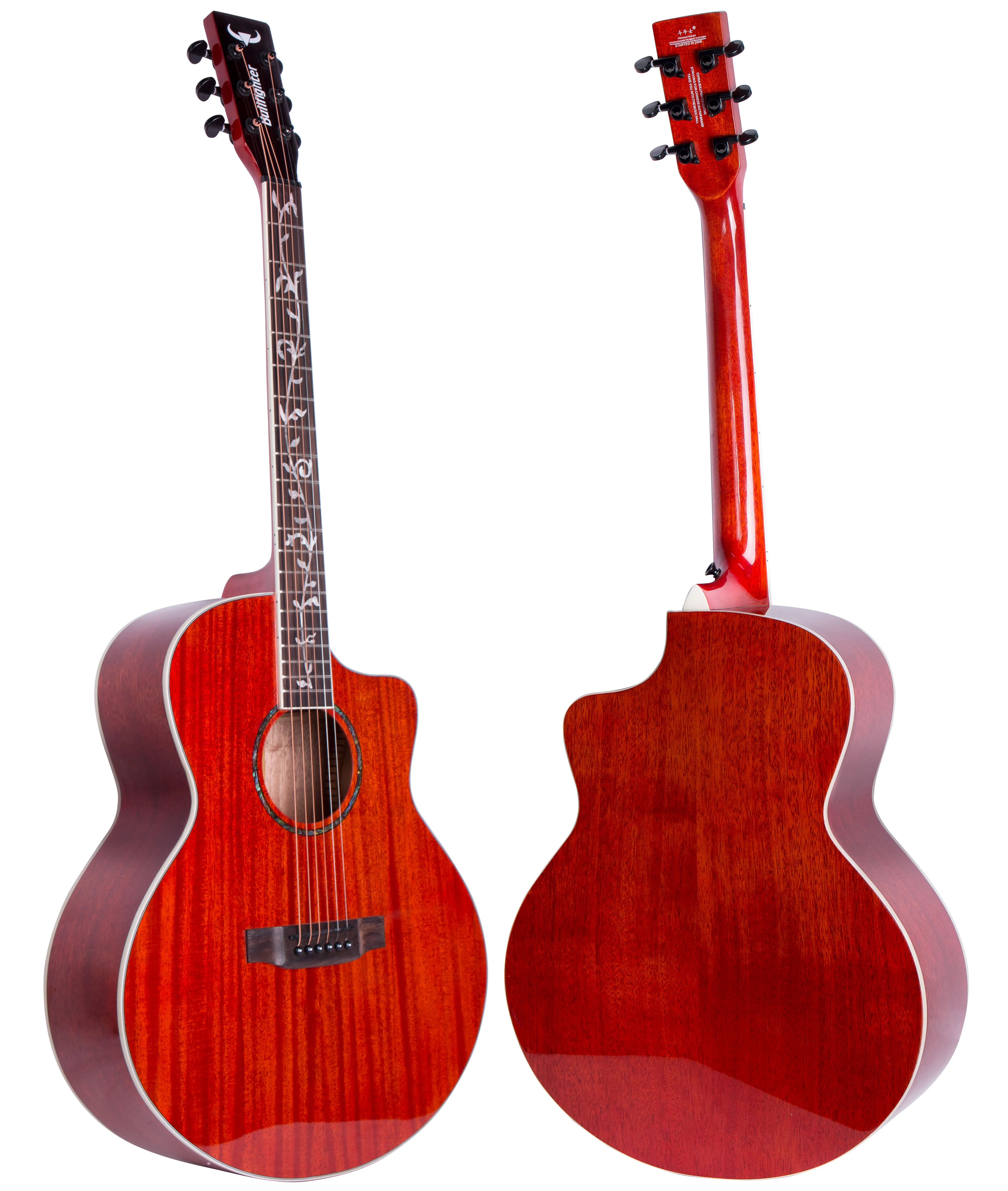 D-4013NG Akustikgitarre, 40 Zoll Fichtenholz-Decke, Palisander-Griffbrett, Stahlsaiten-Gitarre für Anfänger – Detail 1