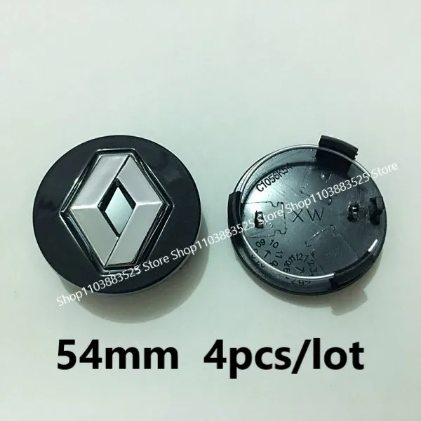 4pcs 57/60mm Wheel Center Hub Caps For Renault Trafic Duster Megane 2 3 4 Clio Fluence Logan Captur Arkana Laguna MK4 Zoe RS